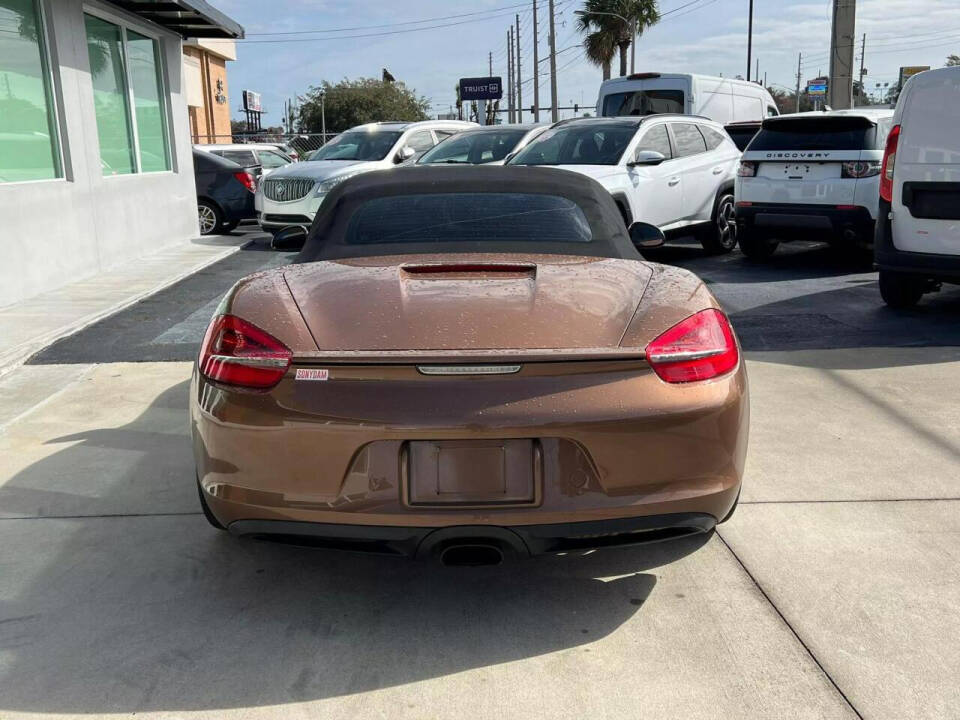 2013 Porsche Boxster for sale at Sonydam Auto Sales Orlando in Orlando, FL