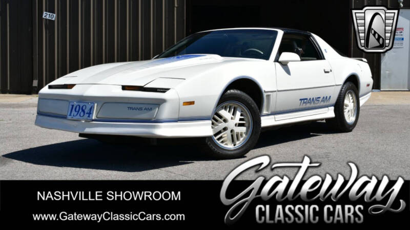 1984 Pontiac Firebird Trans Am