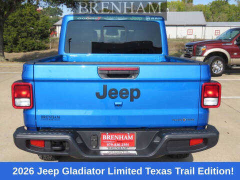 2026 Jeep Gladiator Texas Trail