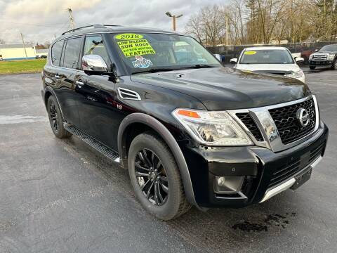 2018 Nissan Armada for sale at MAYNORD AUTO SALES LLC in Livingston TN