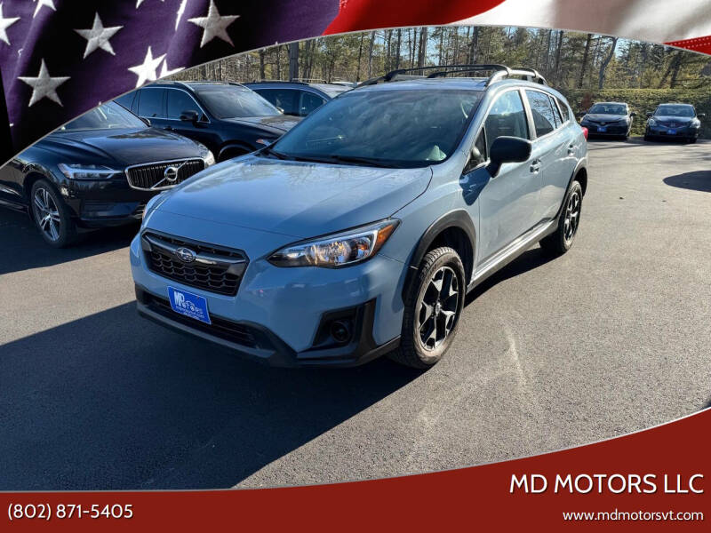 2018 Subaru Crosstrek for sale at MD Motors LLC in Williston VT