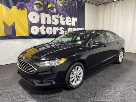 2020 Ford Fusion for sale at Monster Motors in Michigan Center MI