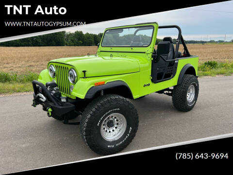 1984 Jeep CJ-7 for sale at TNT Auto in Gypsum KS