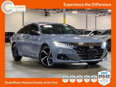 2021 Honda Accord for sale at Dallas Auto Finance in Dallas TX