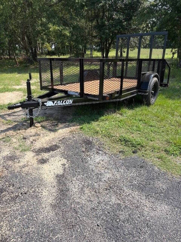 2025 Falcon Trailer 5x10 with Mesh Side