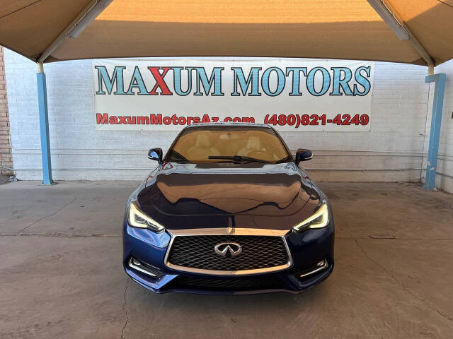 2017 INFINITI Q60 for sale at Maxum Motors Limited in Chandler, AZ