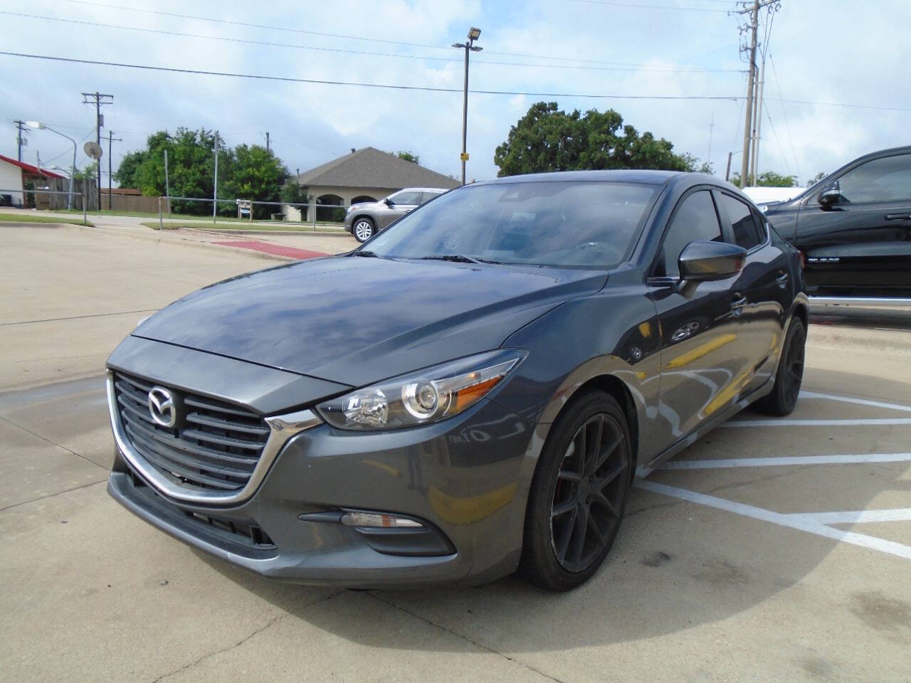 Gray 2017 Mazda Mazda3 Touring Touring 4dr Sedan 6A 2