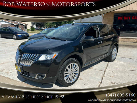 2012 Lincoln MKX for sale at Bob Waterson Motorsports in South Elgin IL