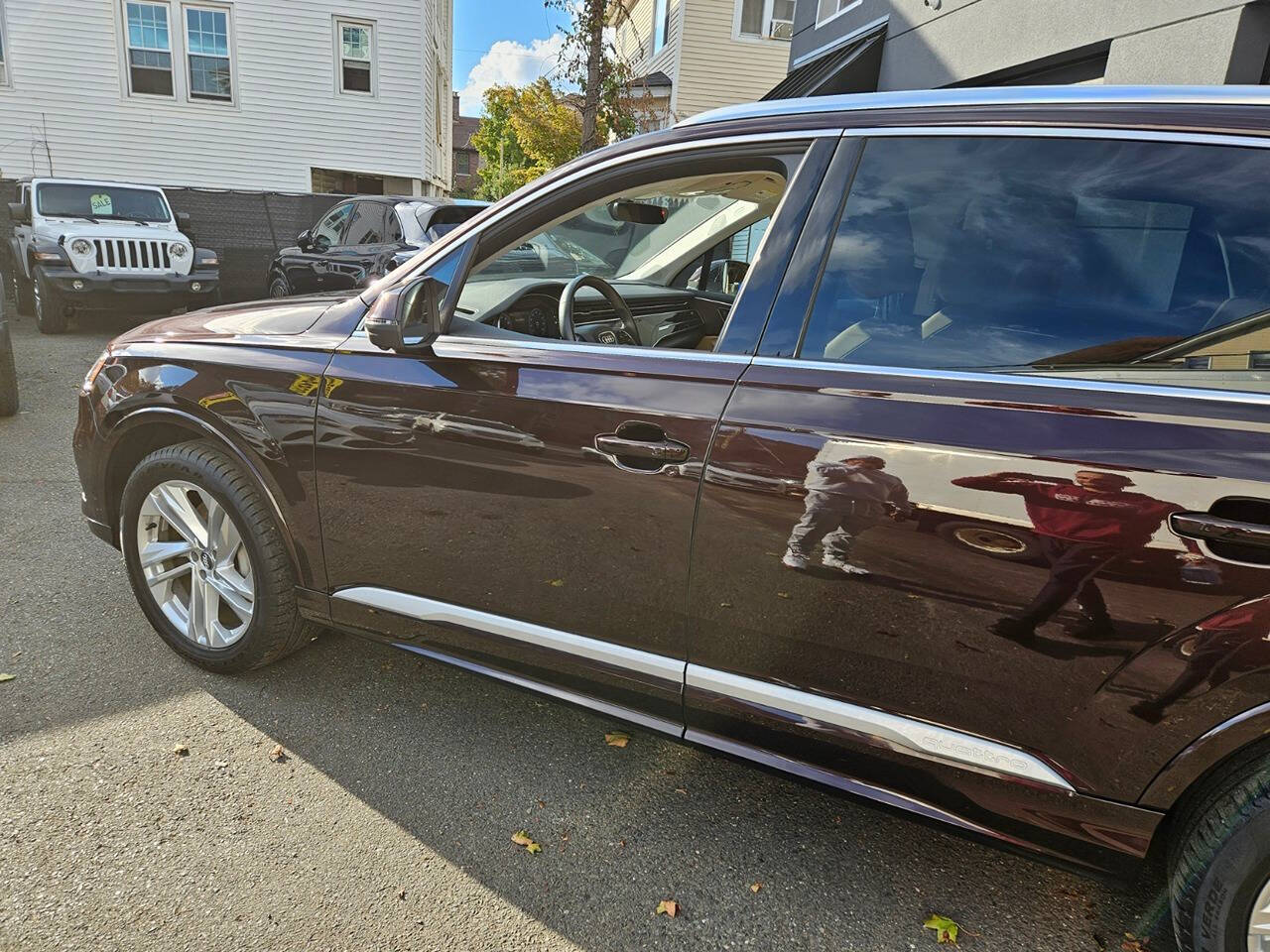 2020 Audi Q7 for sale at RENOS AUTO SALES LLC in Waterbury, CT