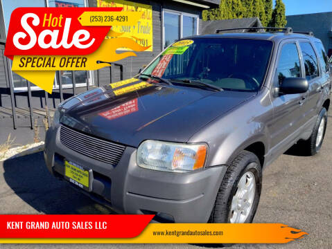 2003 Ford Escape for sale at KENT GRAND AUTO SALES LLC in Kent WA