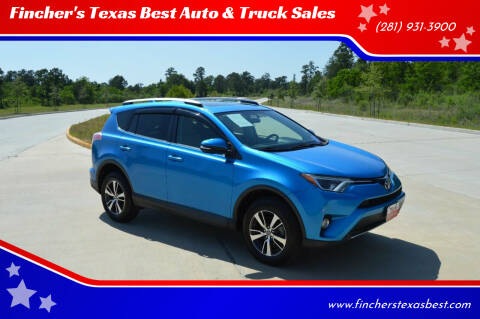2016 Toyota RAV4 for sale at Fincher's Texas Best Auto & Truck Sales in Tomball TX