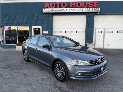 2016 Volkswagen Jetta for sale at Auto House USA in Saugus MA