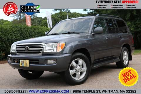 2004 Toyota Land Cruiser for sale at Auto Sales Express in Whitman MA