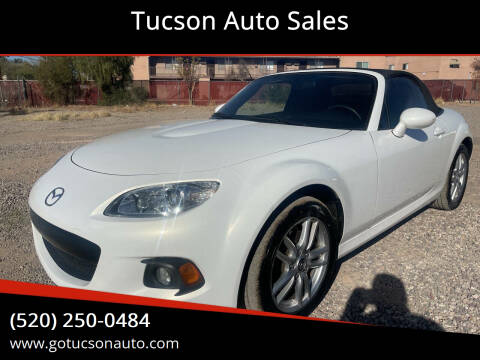 2015 Mazda MX-5 Miata for sale at Tucson Auto Sales in Tucson AZ