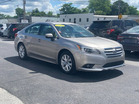 2016 Subaru Legacy for sale at MetroWest Auto Sales in Worcester MA