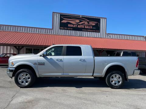 2017 RAM 2500 for sale at Ridley Auto Sales, Inc. in White Pine TN