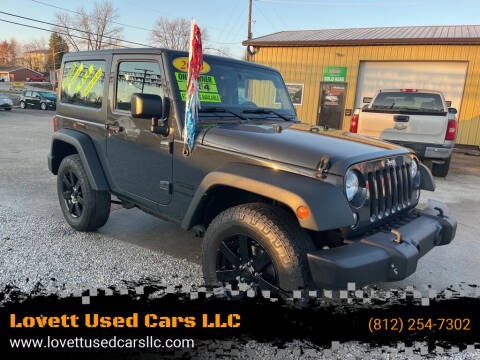 Jeep Wrangler For Sale in Washington, IN - Lovett Used Cars LLC