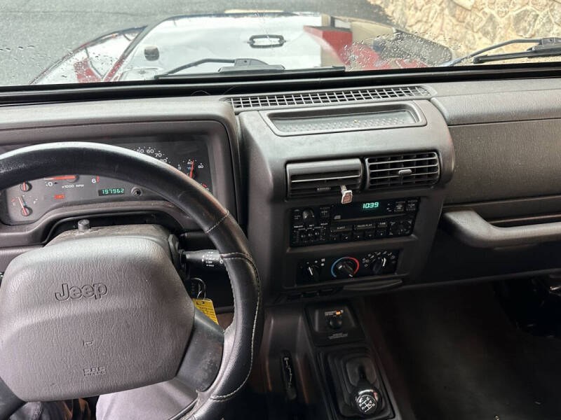 2001 Jeep Wrangler Sport