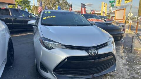 2019 Toyota Corolla for sale at VALDO AUTO SALES in Hialeah FL