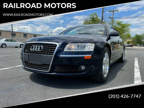 2007 Audi A8 L for sale at RAILROAD MOTORS in Hasbrouck Heights NJ