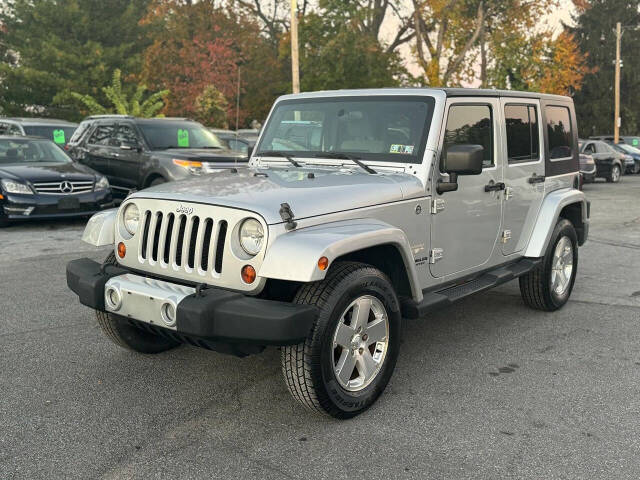 2008 Jeep Wrangler Unlimited for sale at Sams Auto Repair & Sales LLC in Harrisburg, PA