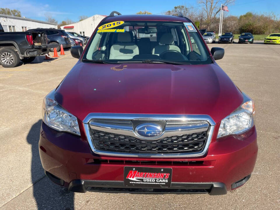 2015 Subaru Forester for sale at Martinson's Used Cars in Altoona, IA