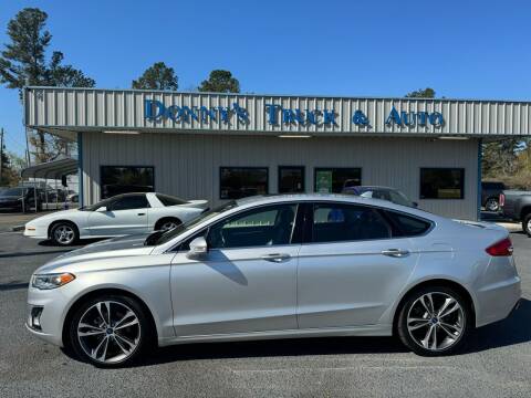 2019 Ford Fusion for sale at DONNY'S TRUCK & AUTO in Turbeville SC