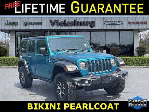 2020 Jeep Wrangler Unlimited for sale at Vicksburg Chrysler Dodge Jeep Ram in Vicksburg MI