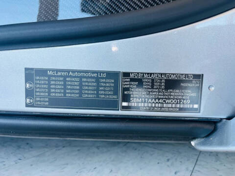 2012 McLaren MP4-12C