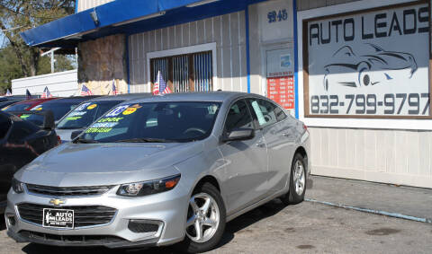 2018 Chevrolet Malibu for sale at AUTO LEADS in Pasadena TX