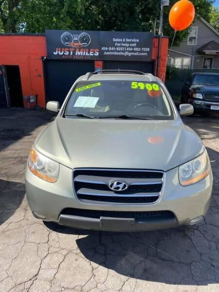2009 Hyundai Santa Fe for sale at Just Miles Auto Sales LLC in Milwaukee WI