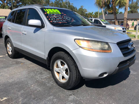 2008 Hyundai Santa Fe for sale at RIVERSIDE MOTORCARS INC - South Lot in New Smyrna Beach FL