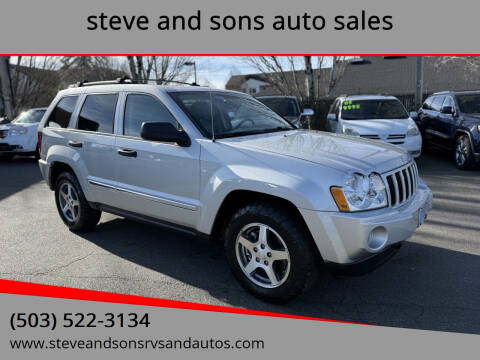 2005 Jeep Grand Cherokee for sale at steve and sons auto sales - Steve & Sons Auto Sales 4 in Portland OR