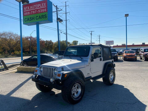 2005 Jeep Wrangler for sale at NTX Autoplex in Garland TX