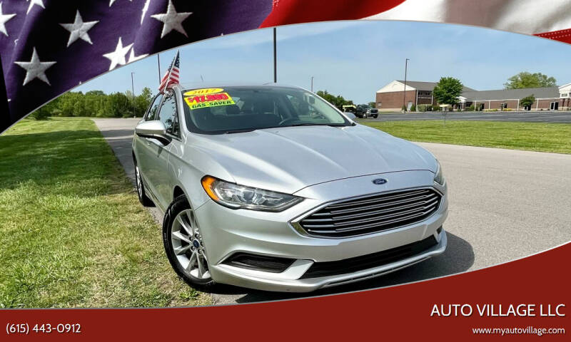 2017 Ford Fusion for sale at AUTO VILLAGE LLC in Lebanon TN