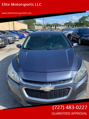 2014 Chevrolet Malibu for sale at Elite Motorsports LLC in Saint Petersburg FL