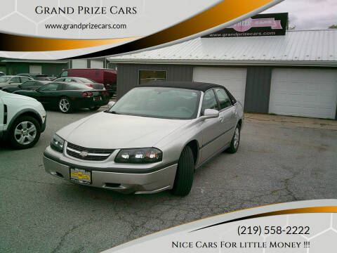 2005 Chevrolet Impala for sale at Grand Prize Cars in Cedar Lake IN