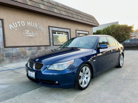 2007 BMW 5 Series for sale at Auto Hub, Inc. in Anaheim CA