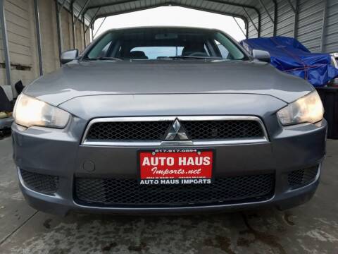2009 Mitsubishi Lancer for sale at Auto Haus Imports in Grand Prairie TX