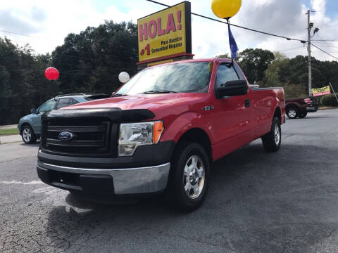 2013 Ford F-150 for sale at NO FULL COVERAGE AUTO SALES LLC in Austell GA