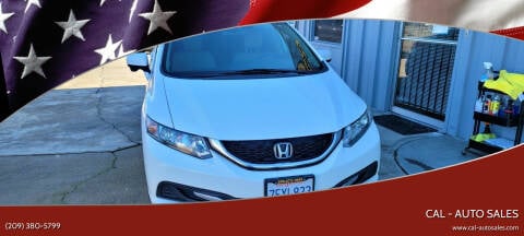 2014 Honda Civic for sale at Cal - Auto Sales in Empire CA