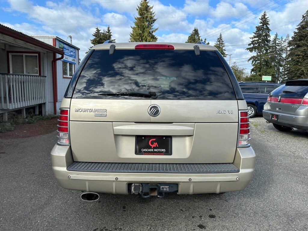 2004 Mercury Mountaineer for sale at Cascade Motors in Olympia, WA