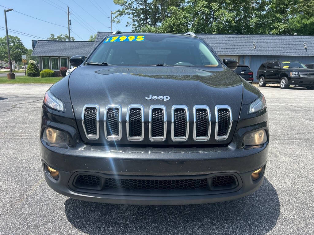 Black 2015 Jeep Cherokee Latitude 4x4 Latitude 4dr SUV 2
