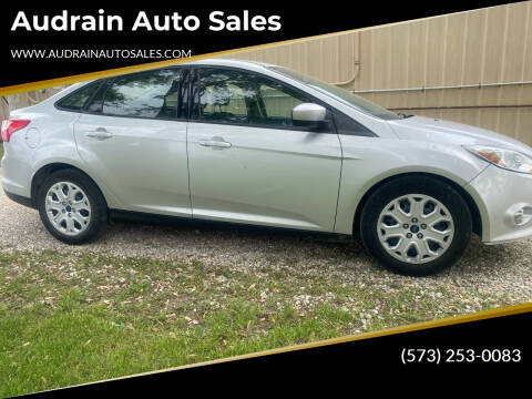 2012 Ford Focus for sale at Audrain Auto Sales in Mexico MO