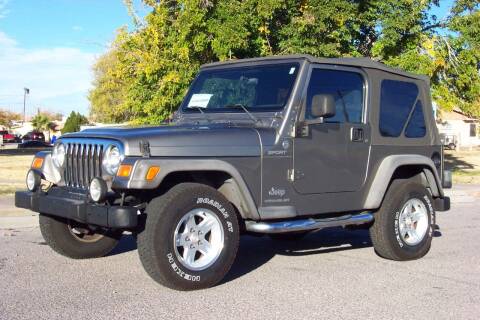 2005 Jeep Wrangler for sale at Park N Sell Express in Las Cruces NM