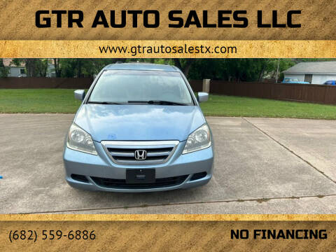 2006 Honda Odyssey for sale at GTR Auto Sales LLC in Haltom City TX