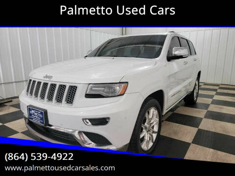2014 Jeep Grand Cherokee for sale at Palmetto Used Cars in Piedmont SC