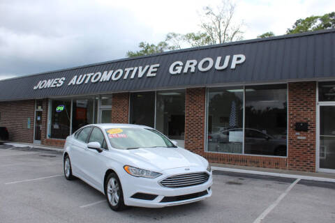 2018 Ford Fusion for sale at Jones Automotive Group in Jacksonville NC