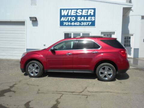 2015 Chevrolet Equinox for sale at Wieser Auto INC in Wahpeton ND
