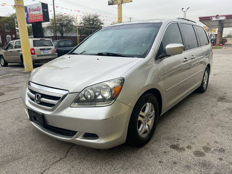 2007 Honda Odyssey for sale at Friendly Auto Sales in Pasadena TX